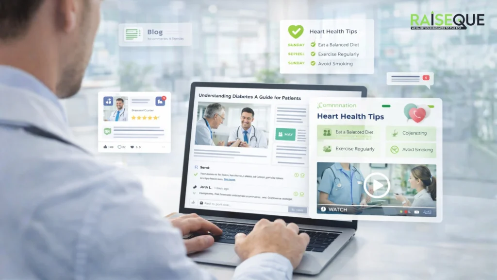 Digital Marketing for Hospitals: A Complete Guide to Attract More Patients Online 8 Content Marketing Educating Before Promoting