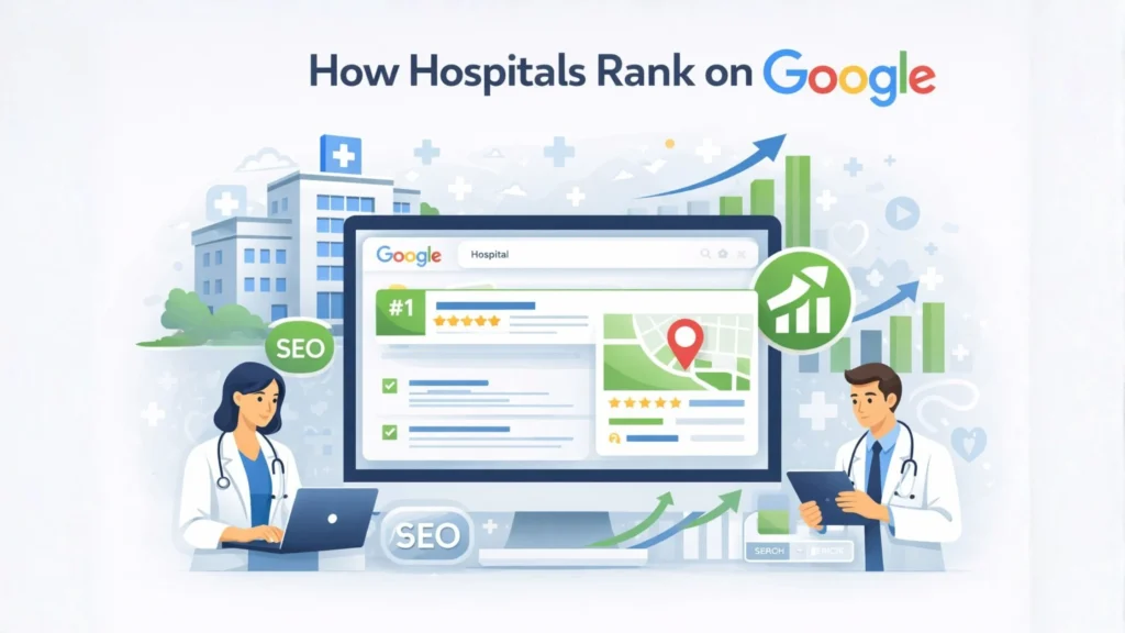 How Hospitals Rank on Google