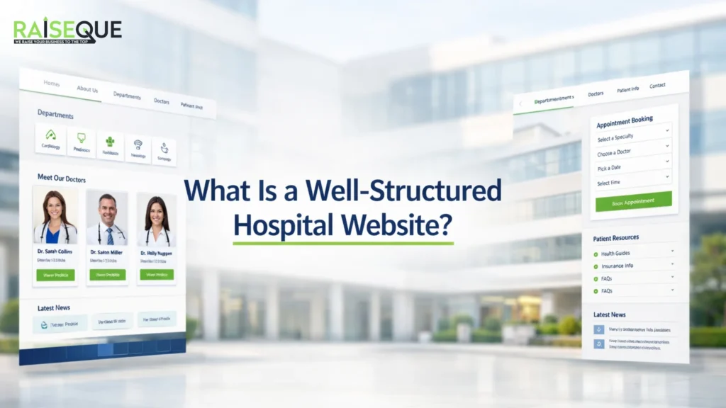 What Is a Well Structured Hospital Website