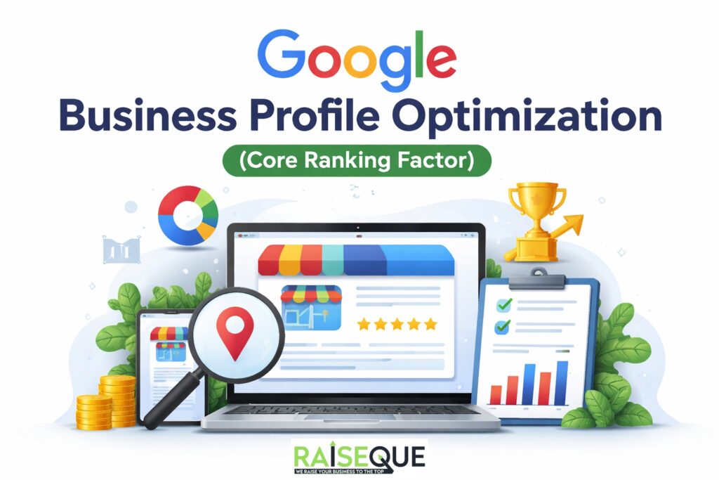 Google Business Profile Optimization (Core Ranking Factor) Feature Image