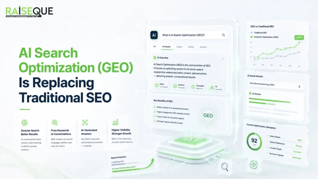 AI Search Optimization (GEO) Is Replacing Traditional SEO