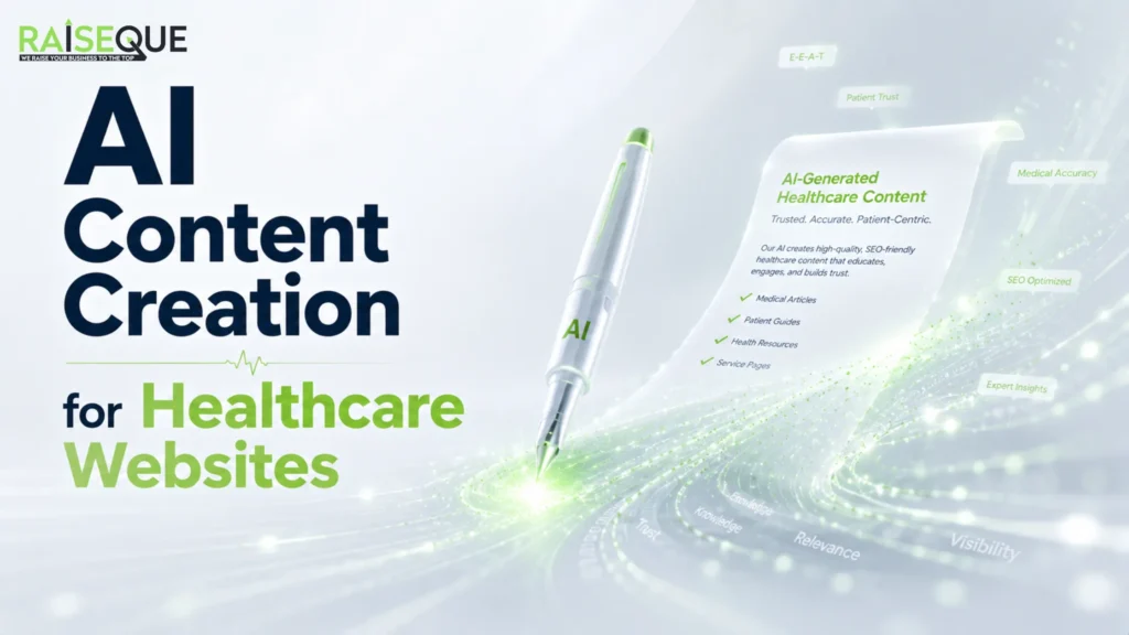 AI Content Creation for Healthcare Websites