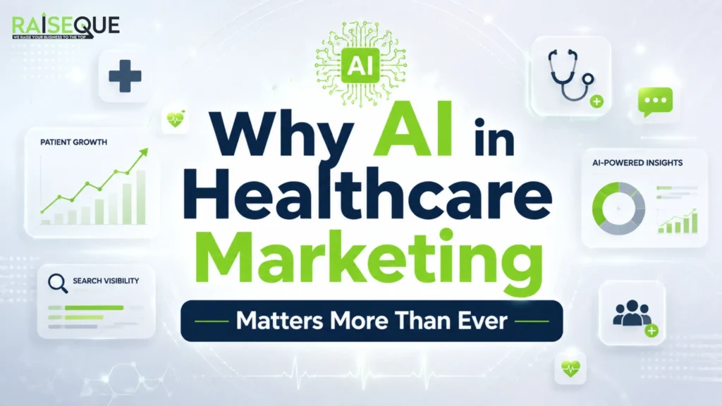 AI in Healthcare Marketing: How Smart Clinics Are Getting More Patients in 2026 1 Why AI in Healthcare Marketing Matters More Than Ever